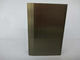 Square Champagne Extrusion Aluminium Door Profiles With Strong Stability